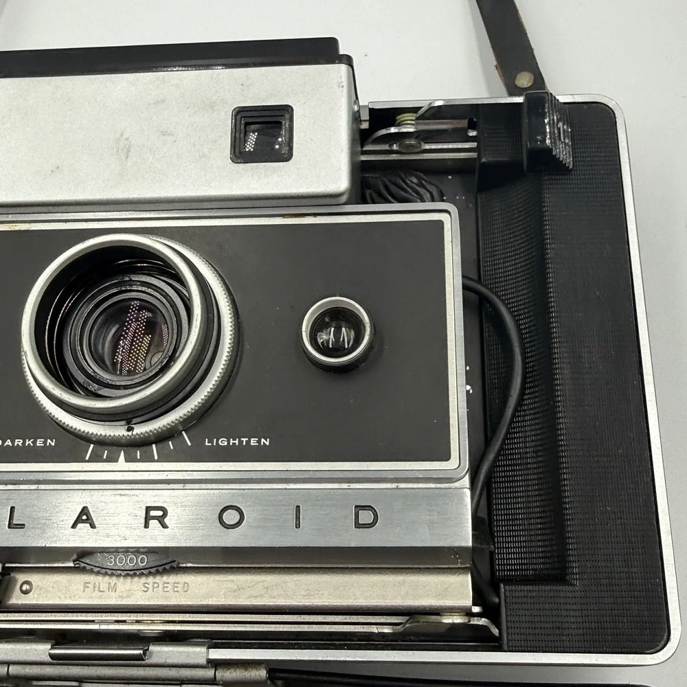 Vintage Polaroid Automatic 250 Land Camera Case Manual Untested 1967 USA